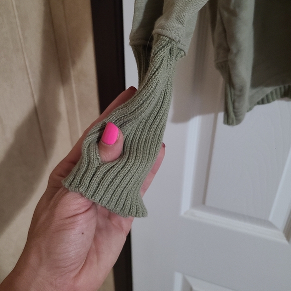 Blue b. Button up sweater - Picture 5 of 7